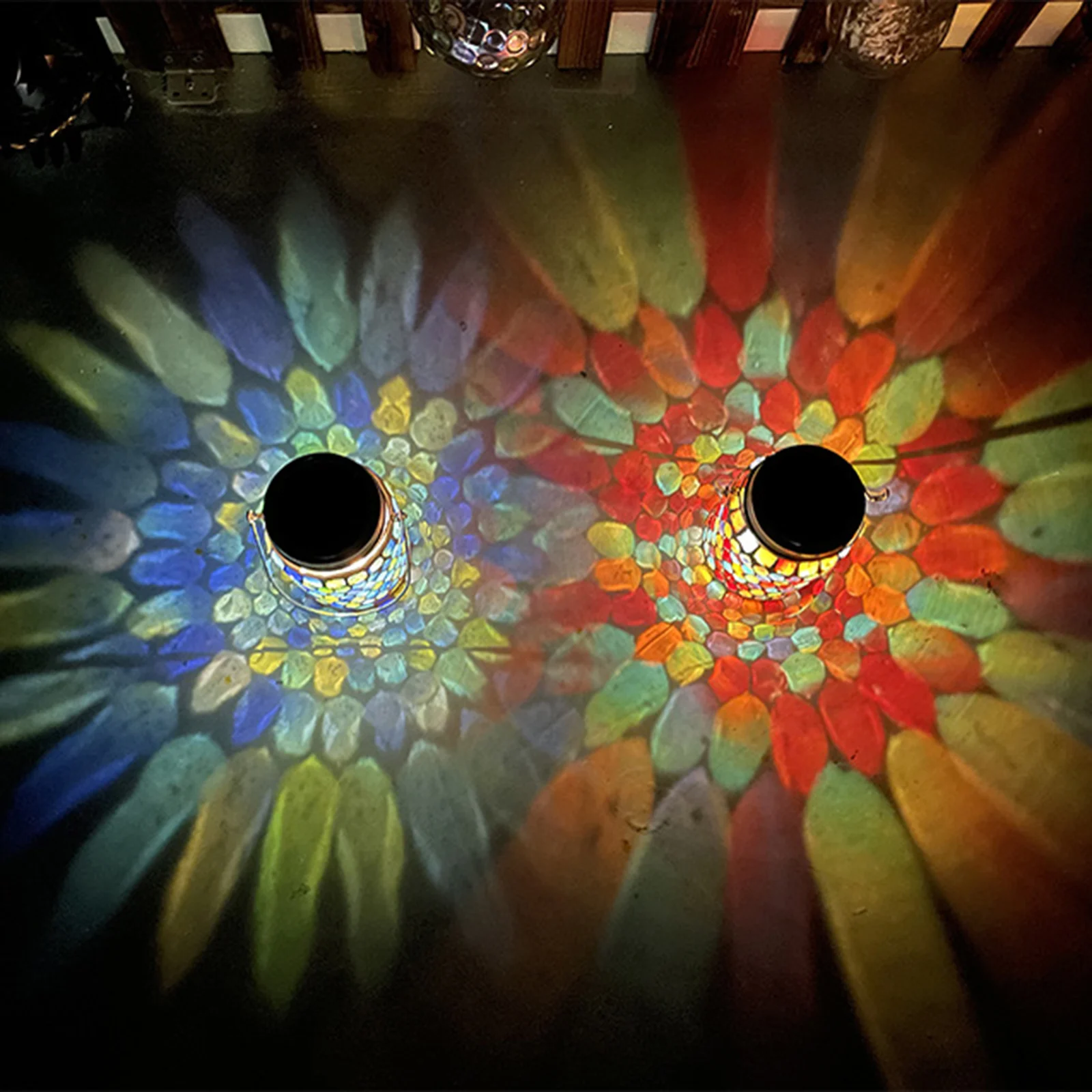 Lampada Solare Giardino Mikikit A Mosaico – LED Sfera Impermeabile Per Esterno, Illuminazione Paesaggio E Terrazza - 2