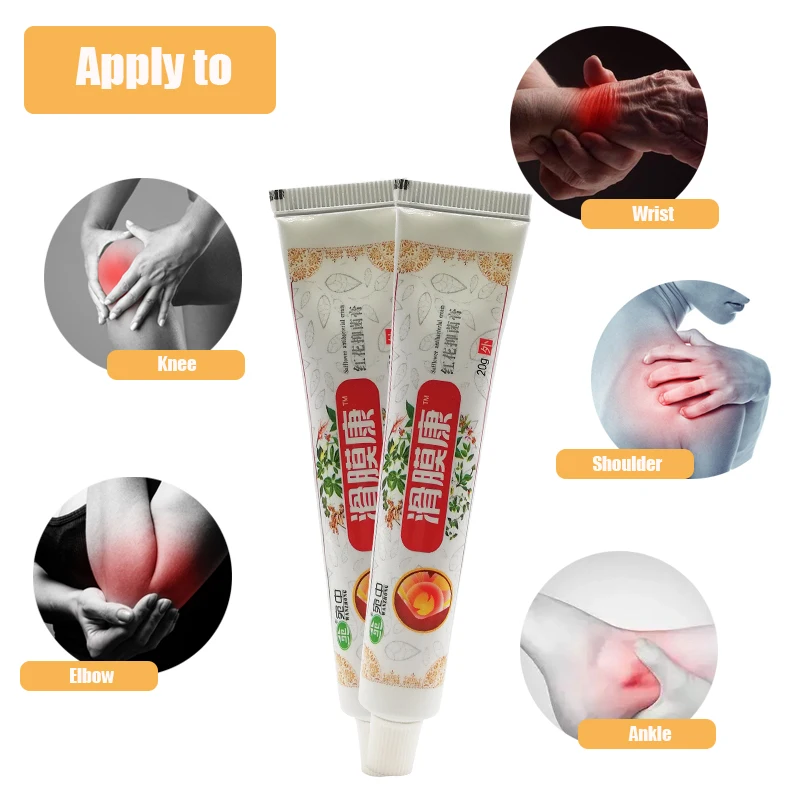 

3pcs 20g Lumber Ache Ointment Treat Rheumatoid Arthritis Knee Back Pain Relief Cream Muscle Joint Analgesic Medical Dressing
