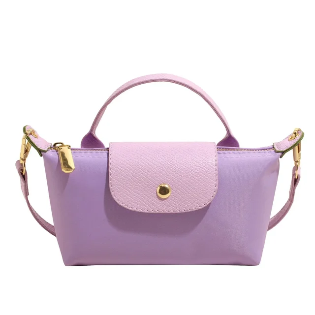 Retro Fashion Nylon Dumpling Bag Women's Crossbody Handbag Soft Polyester - Image 5