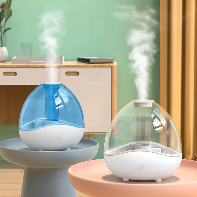 Humidificateur d'air intelligent à ultrasons, diffuseur d'arômes à brume  fraîche avec lumière LED pour document, brumisateur de bureau et de voiture  - AliExpress