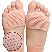 Pair of silicone insoles, toe separator, hallux valgus correction foot guard, big foot orthotics, toe protective pad, foot care cushionIt works really well. - Image 3