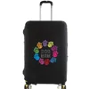 New Dog Footprints Pattern Luggage Protective Cover 18-28inch Trolley Baggage Travel Bag Covers Elastic Protection Suitcase Case 3