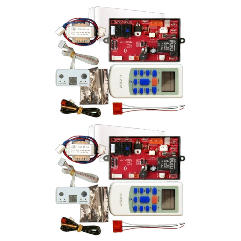 

2X LILYTECH ZL-U05DM, PG Motor, Universal Ac Control System, Universal A/C Control System, Air Conditioner Controller