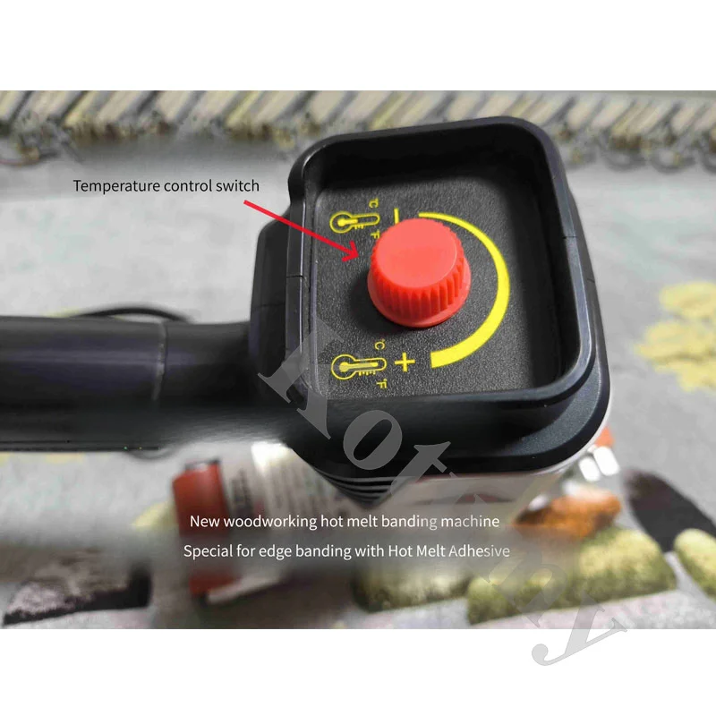 Upgraded Small Home Decoration Woodworking Edge Banding Machine, Hot Air Gun Model, Dedicated For Hot Melt Adhesive Strips