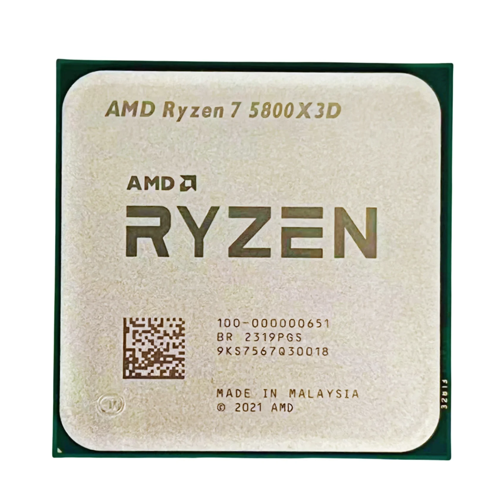 AMD 라이젠 7 5800X3D 오리지널 트레이 프로세서 쿨러 미포함 8코어 16스레드 최대 4.5GHz AM4 소켓 96MB 3D V 캐시 DDR4 PCIe 4.0