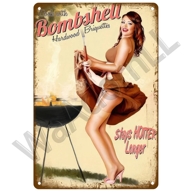 Vintage Zinn Zeichen Metall Poster Retro Autoteile Metall Zeichen für Garage Werkstatt Autoteile Zeichen Home Wand Dekor Dekoration Platte – Detail 19