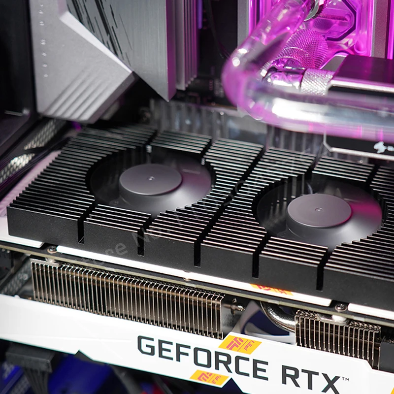 ラバージグ Gpu冷却ラジエーター,rtx 3090,バックプレーン,メモリ,vram