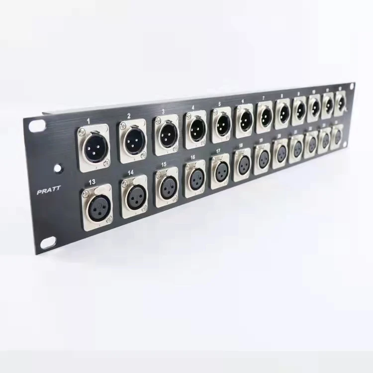 1U パッチパネル（HDMI、XLR、RJ45、TRS） S023e8979308142a6bcf5147f58cb4