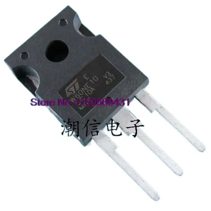 

5PCS/LOT W60NE10 STW60NE10 60A 100V Original, in stock. Power IC
