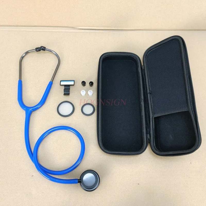 stethoscope + Box Nurse Medical stainless steel frequency conversion cardiologist special for children and adults general