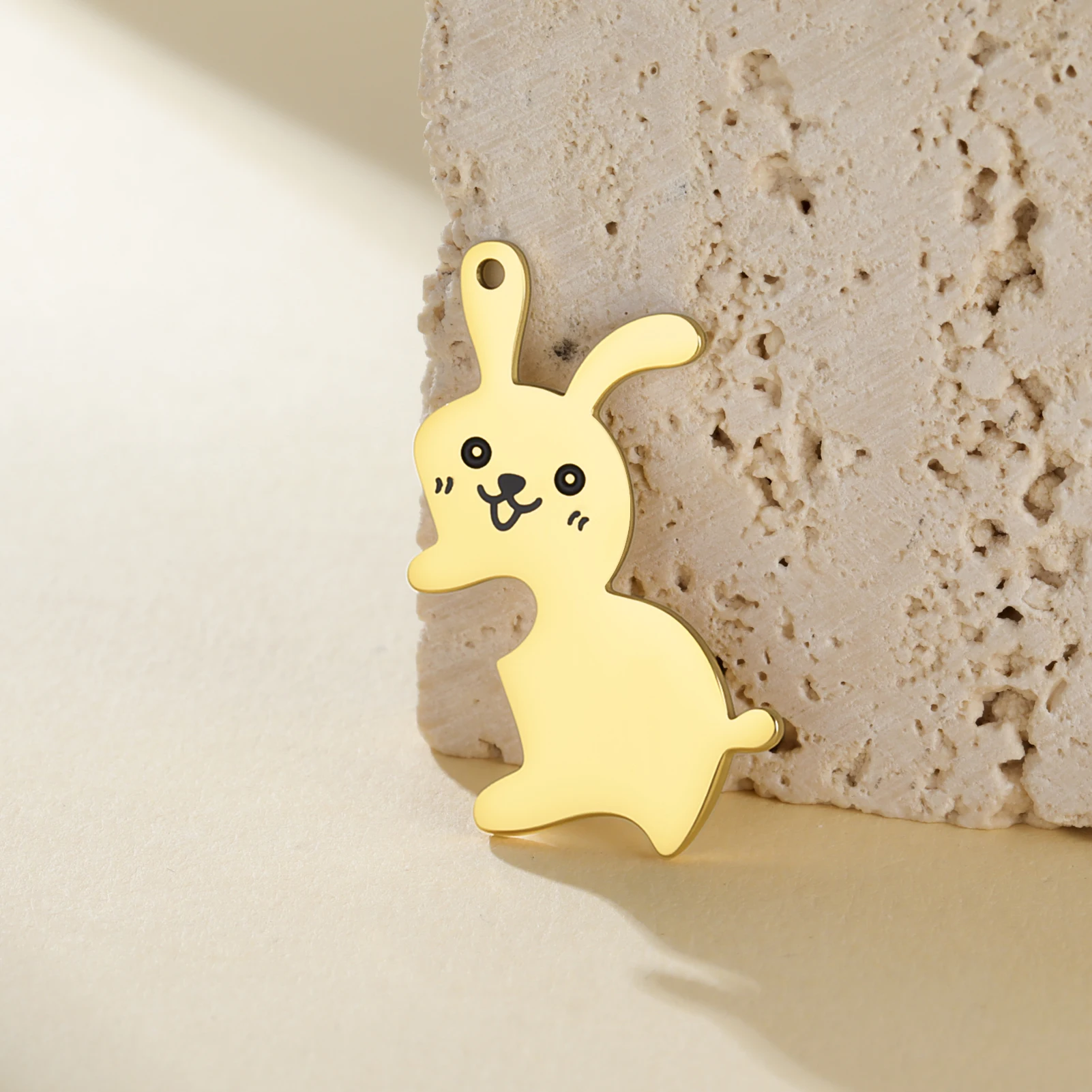 Beliebtes Katzen- und Hasen-Puzzle-Anhänger-Set Beste Freunde Passende Charms für DIY Freundschafts- und Paar-Tierschmuckherstellung – Detail 8