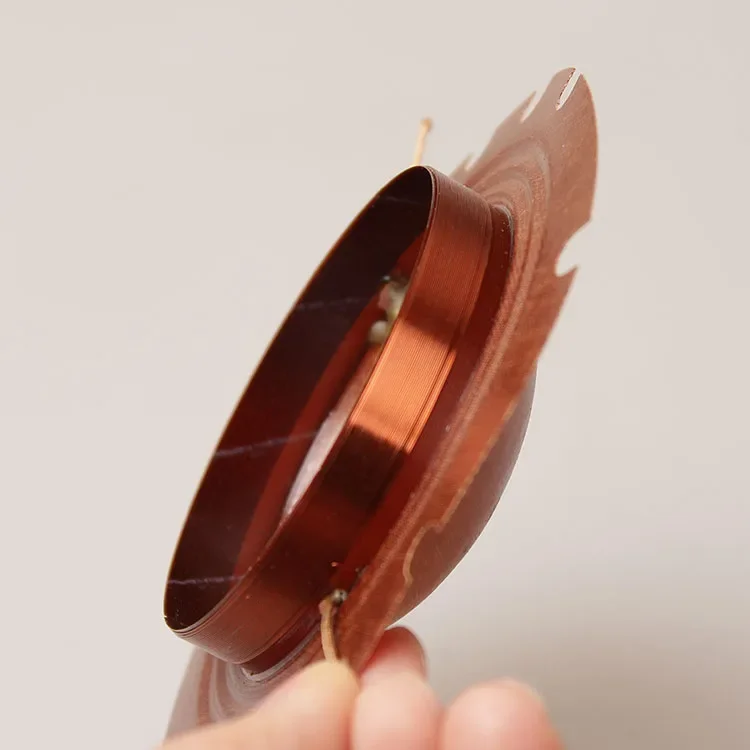 1PCS 고품질 200W 66mm 스피커 다이어프램 혼 트위터 사운드 필름 보이스 코일 혼 스피커 다이어프램 그라비어