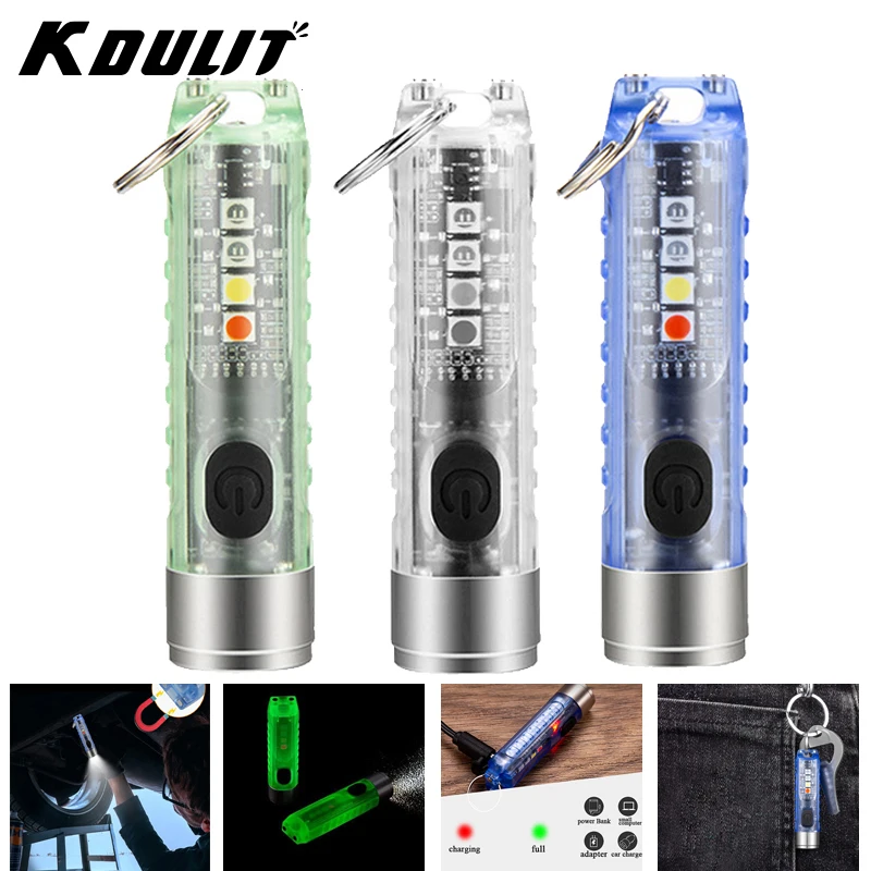 Baldr Led Multi Mode Fluorescent Mini Torch Portable Micro