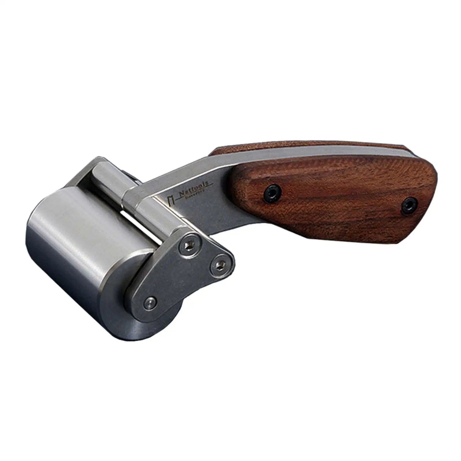 Leather Press Edge Roller Durable Wooden Handle Leather Rolling Craft Roller