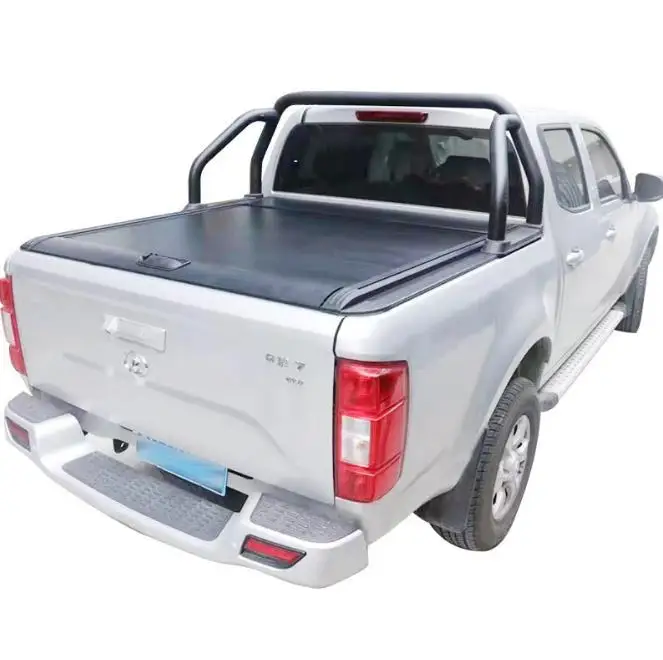 

Pickup tonneau cover waterproof retractable Aluminium roller lid shutter for Great Wall Poer