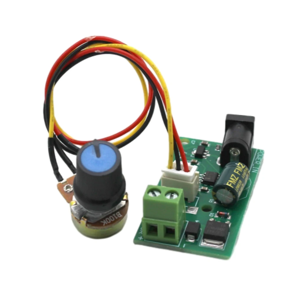 6V 12V 24V 3A Small General Speed Control Board Motor Speed Governor Module With Potentiometer PWM DC Motor Controller
