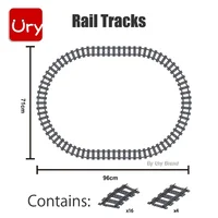 Technical Electric Train Sets City Cargo Steam Railway Engineering Tracks Motor RC Car Building Blocks Toys for Kids Boys Gifts 3