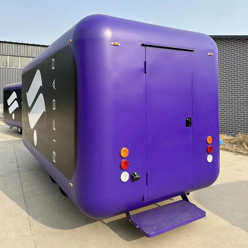 Customized Electric Mobile Multi-functional Commodity Wholesale Retail Food Snack Factory Direct Selling Boutique Trailer 5