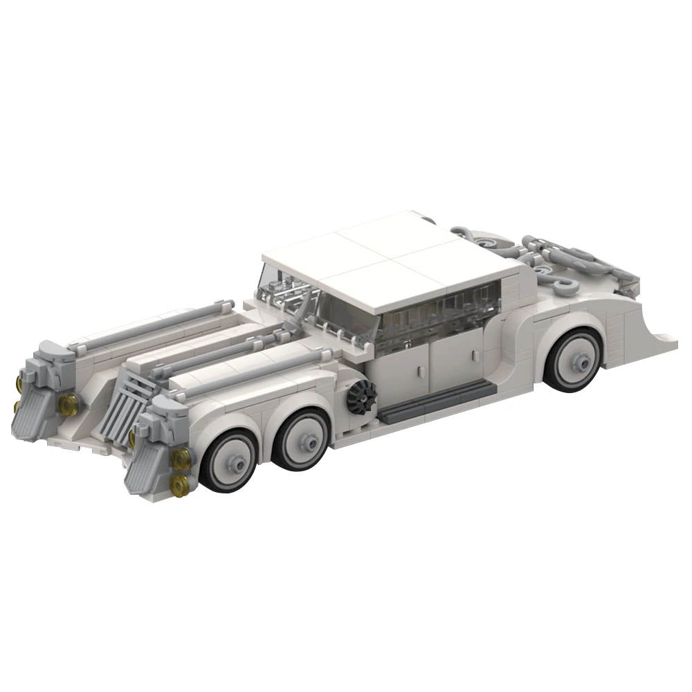 Модель автомобиля Captain Nemo внеджентльменская, конструктор скоростной гоночный городской автомобиль, игрушка для детей, подарок на день рождения