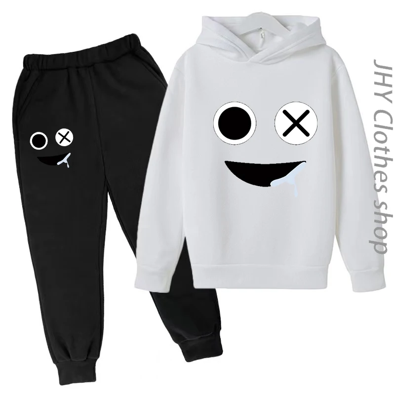 thumbnail image 1 of Conjunto para niños, niñas, niños, ropa, sudadera, 3 a 12 años, estampado para niños pequeños, primavera, deportes, tiempo libre, sudaderas con capucha, 1 of 5