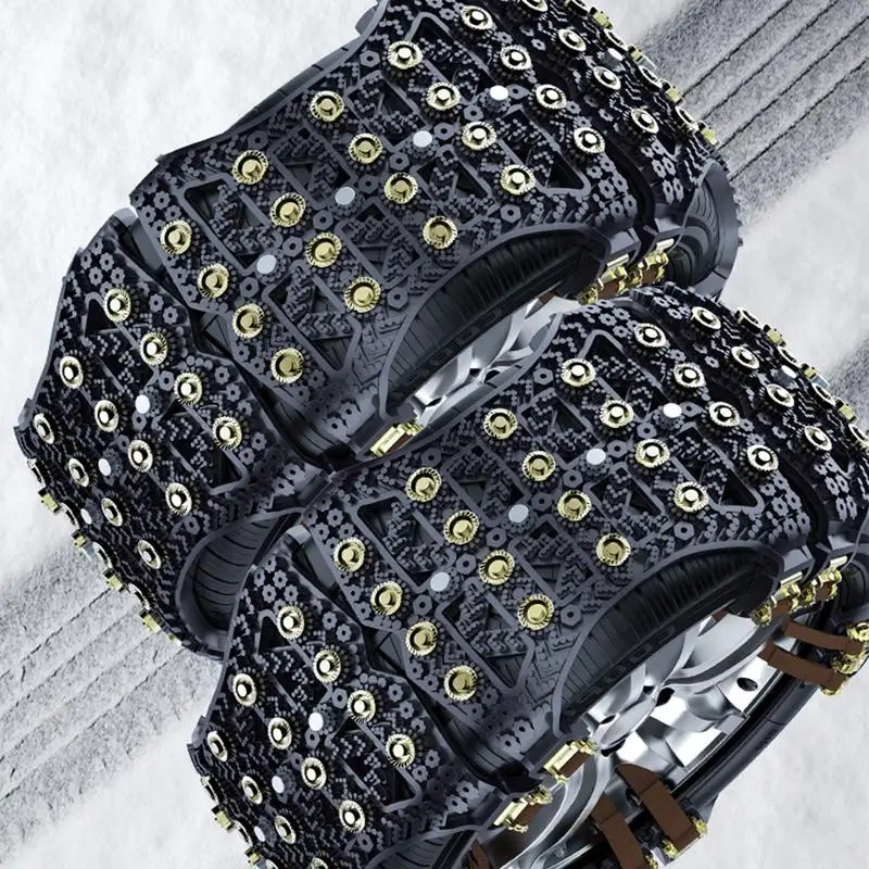 Snow Tire Chains Universal Snow Chains Tool Truck Tire Reusable Flexible Winter Mud Tires