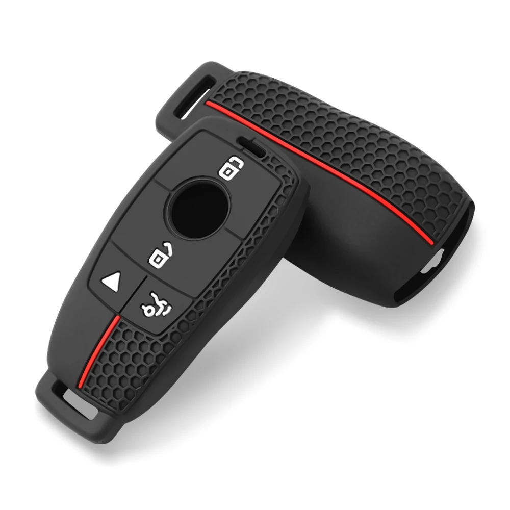 Silicone Key Cover Case - 4 Button Protection