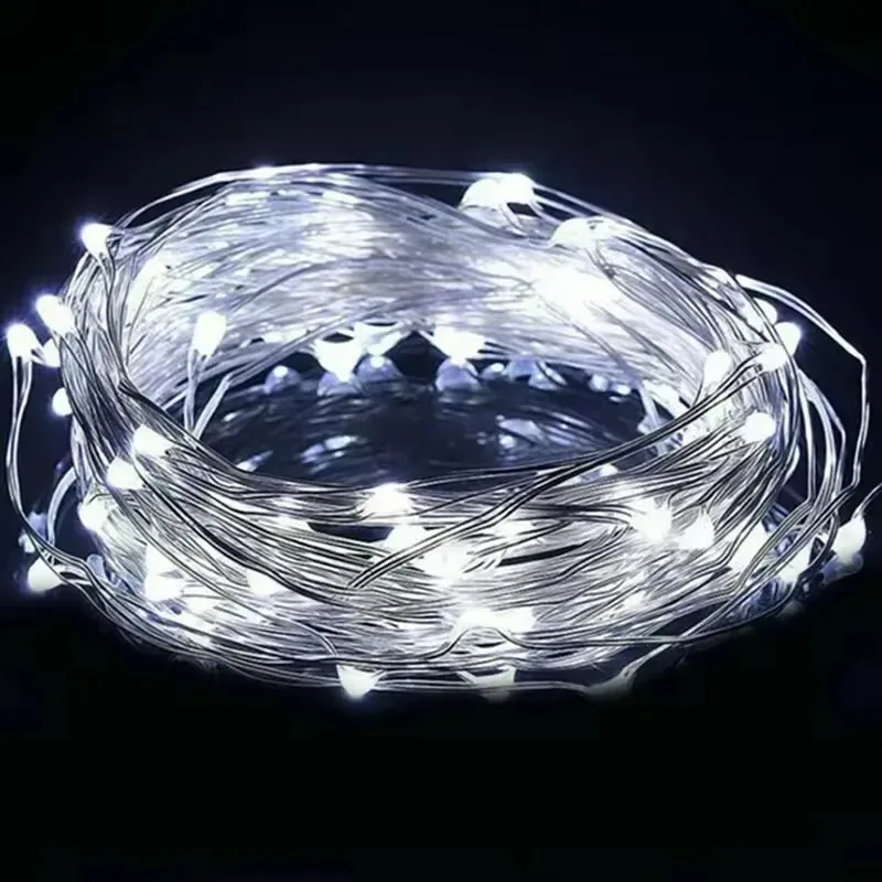 Battery Powered LED Fairy Lights for Bedroom, Garden, Party, and Wedding Decoration