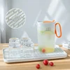 Double-layer Plastic Drain Tray Parlor Multi-purpose Tea Coffee Cup Fruit Tray Rectangle Kitchen Tableware Storage Drain Rack 2