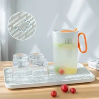 Double-layer Plastic Drain Tray Parlor Multi-purpose Tea Coffee Cup Fruit Tray Rectangle Kitchen Tableware Storage Drain Rack 2