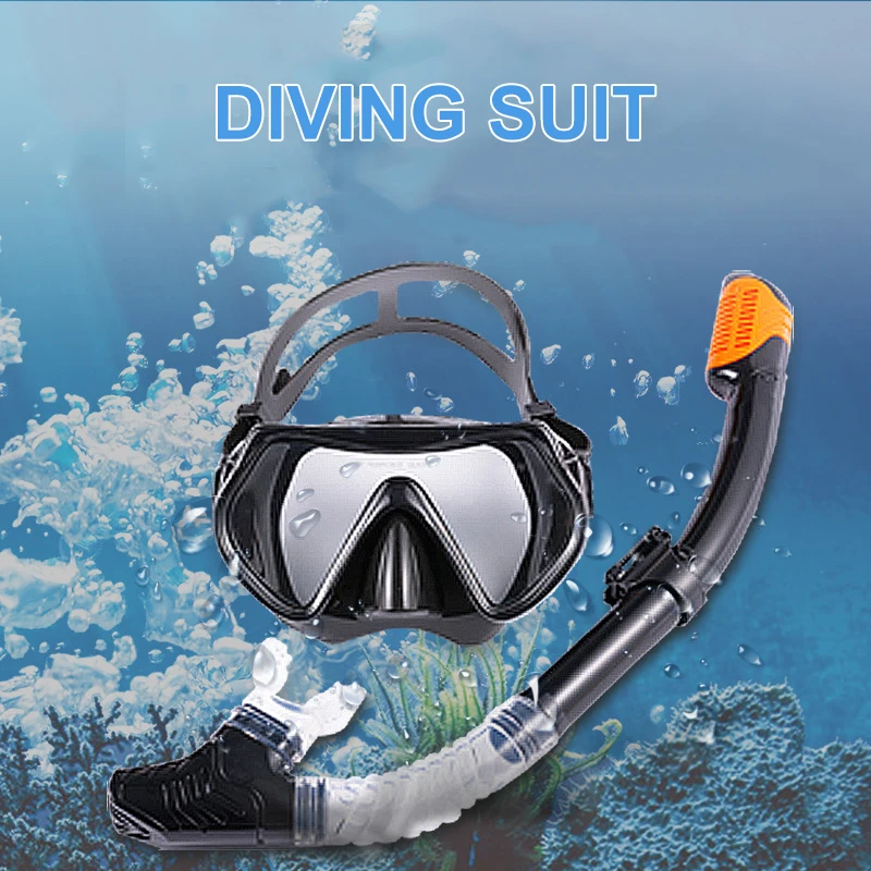 

Professional Snorkeling Scuba Diving Mask Diving Goggles Silicone Panoramic Dive Mask For Adult Swimming Goggles Snorkeling