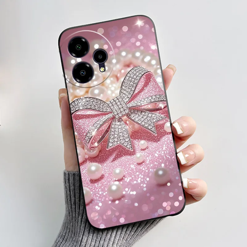 Aesthetic Cute Cat Cartoon Silicone Soft TPU Phone Case Cover