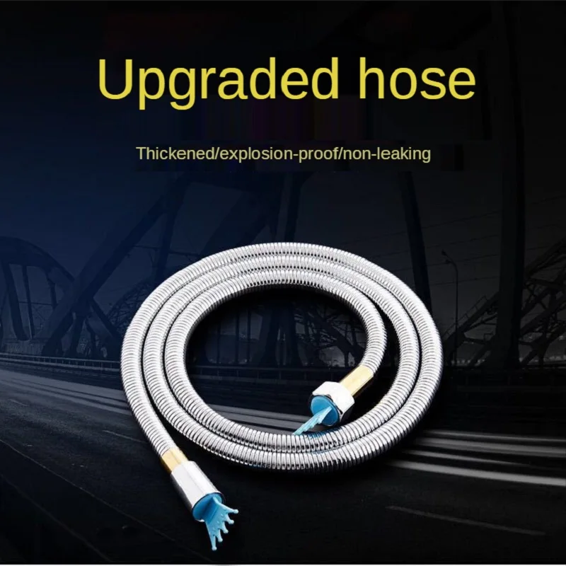 StainlessSteel Shower Hose High Quality Encryption Explosion-Proof Metal for Bath Kitchen Special Tube Bathroom Accessories |