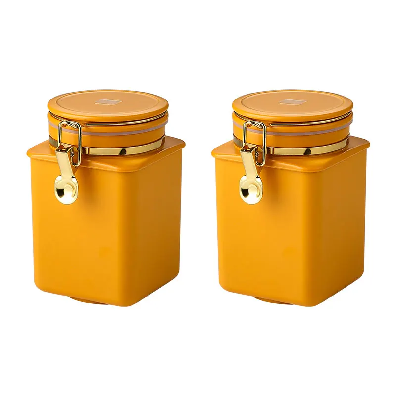 

coffee wake-up jar coffee bean powder sealed jar one-way exhaust valve vacuum storage jar food-grade jar milk powder jar
