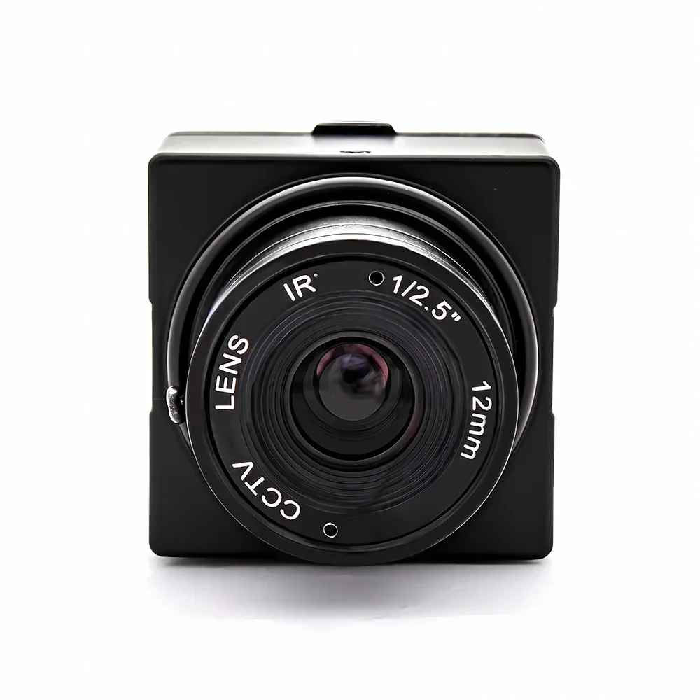 Industrial 10X Zoom POE IP Camera 2/4MP Webcam Metal Box With Varifocal Lens Sup