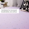 LUCID 4 Inch Lavender Infused Memory Foam Mattress Topper - Ventilated Design - California King Size 2