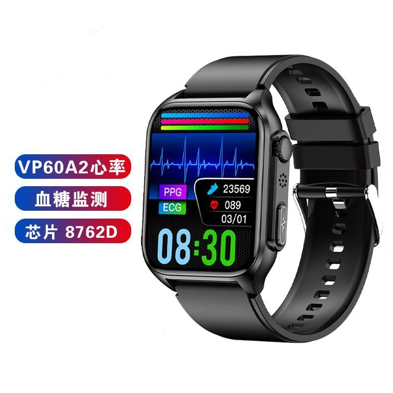

New TK12 smart watch non-invasive blood sugar Bluetooth call ECG ECG heart rate SOS tk12 smart watch