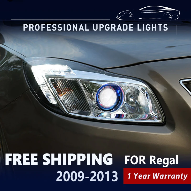 

Для Buick Regal Verano Opel Insignia светодиодный фары 2009-2013 года с объективом ксенонового проектора