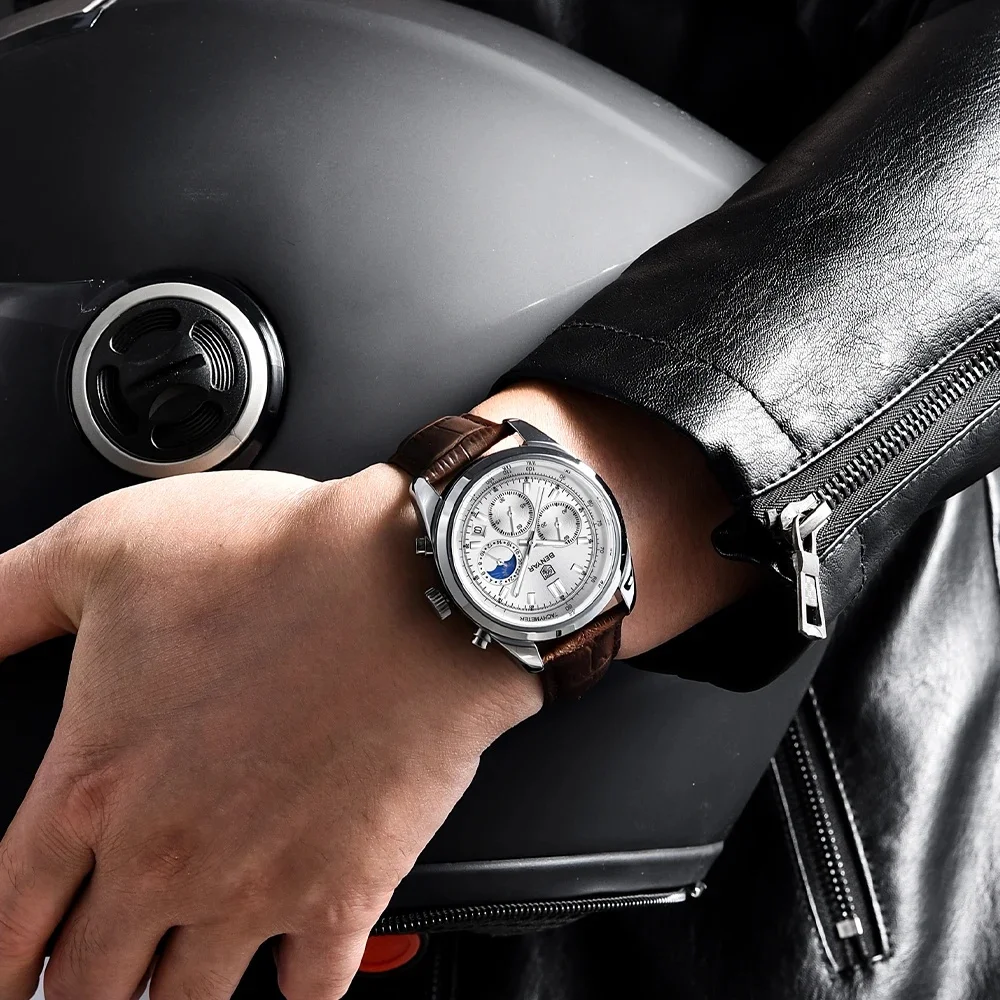 30m Waterproof Benyar Uhr Benyar Sport Armbanduhr Herren Benyar