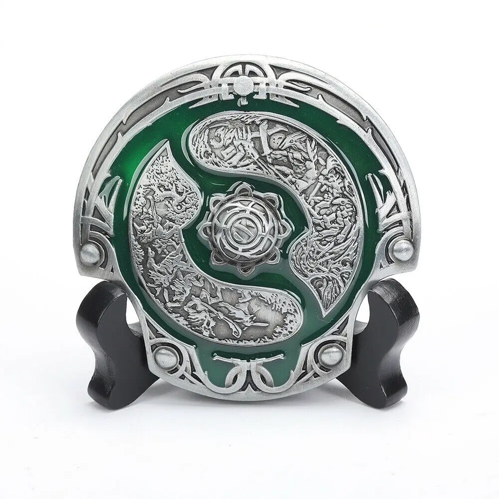 Fashion Dota 2 TI 1000 Level Enamel Shield 2015 2016 2017