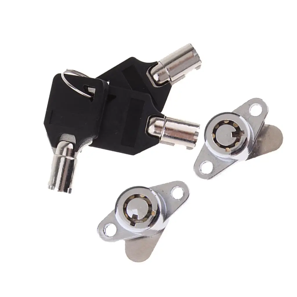 Motorcycle Steel Hard Saddlebag Lock Key Set For Harley Touring Electra Glide Road King 1993-2013 Moto Accessories motorcycle keys motorcycle key accessories motorcycle key cylinder lock motorcycle seat lock