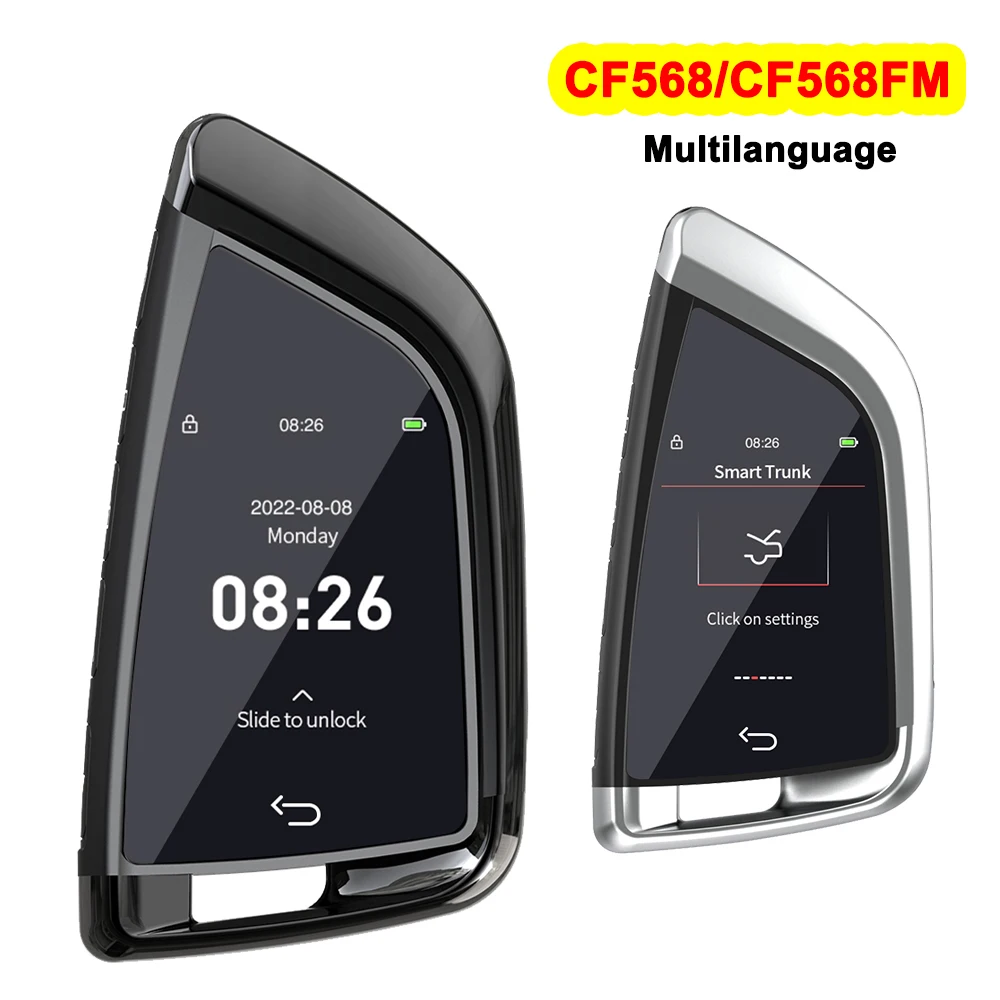 Yiqixin-ベンツ用ユニバーサルコネクテッドキーcf568,LCDディスプレイ