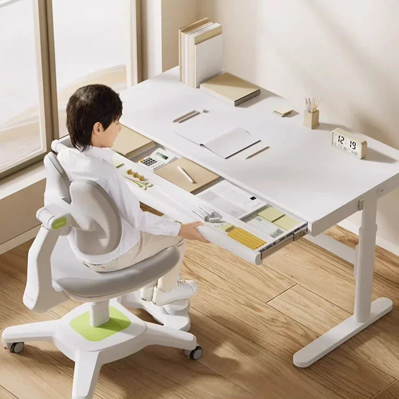 Children Desk Set Chair School Furniture Table Tables Student Kids Children's Study Room Supplies Classroom Small Childs