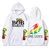 Rapper Bob Marley Hoodies Legend Reggae One Love Hooded Sweatshirts Men Women Fashion Long Sleeve Oversized Pullovers Streetwear 2