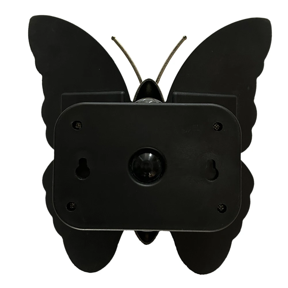 Butterfly Solar Wall Light Outdoor Wall Lantern Motion Sensor Decorative Porch Light IP65 Waterproof Auto On/Off for Fence Patio