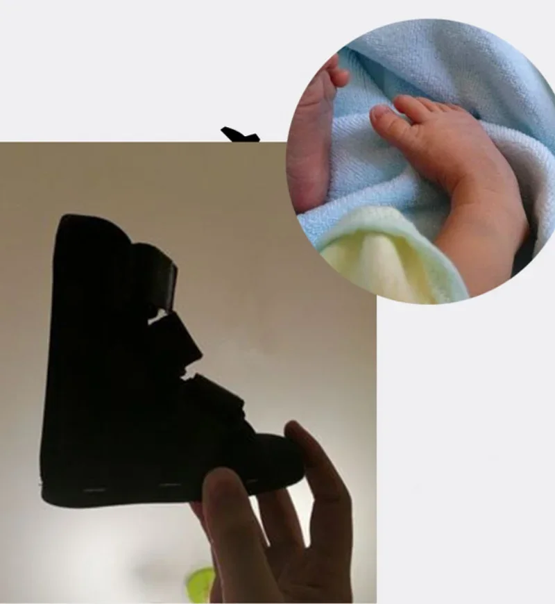Kids AFO Drop Foot Splint Baby Ankle Foot Brace Night Splint Toddler Strephenopodia Strephexopodia