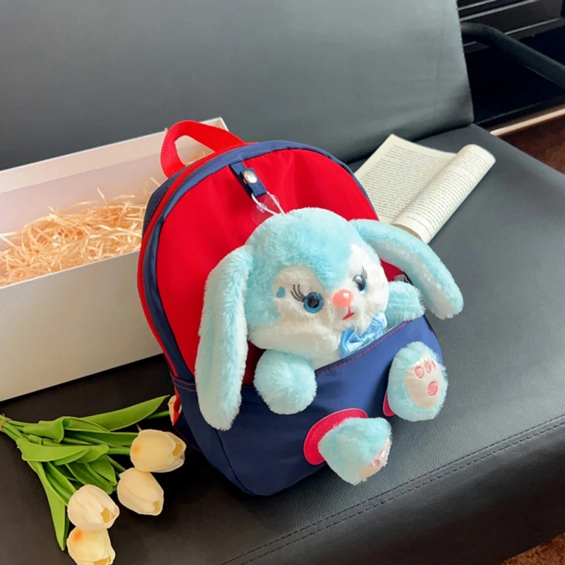 Personalised Plush Unico rn Stuffed Animals Backpack with Removable Stuffed Plush Toy Animals Backpack for Girls 2