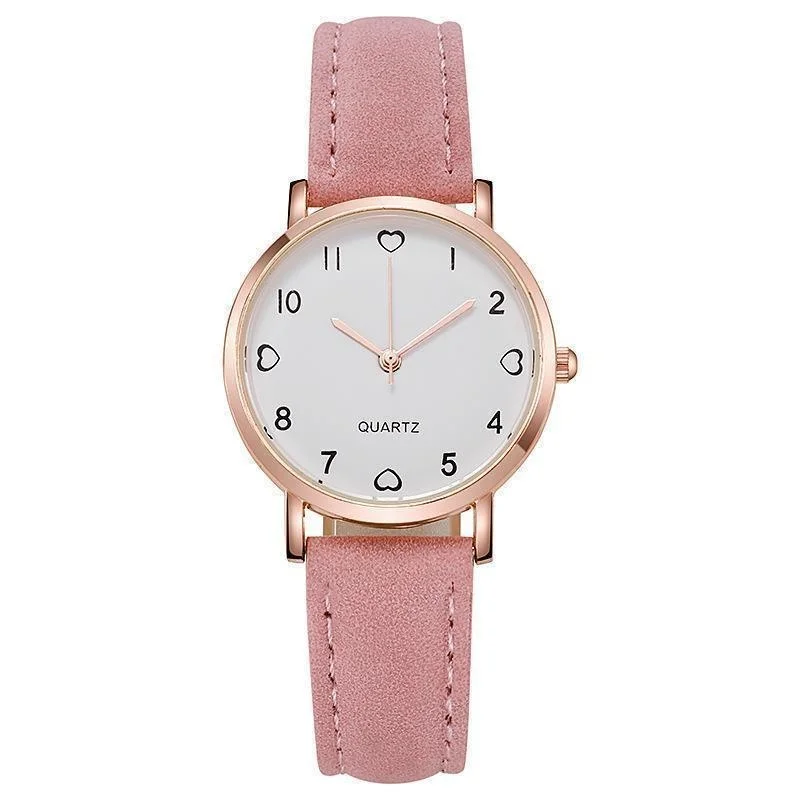 Women's Simple Vintage Watches for Women Dial Wristwatch Leather Strap Wrist Watch High Quality Ladies Casual Bracelet Watches - 5