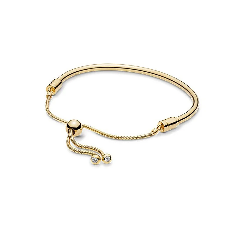 Popular Women's Moments Black Leather Bracelet Rope 925 Sterling Silver 1:1 Original DIY Charm Jewelry Gift