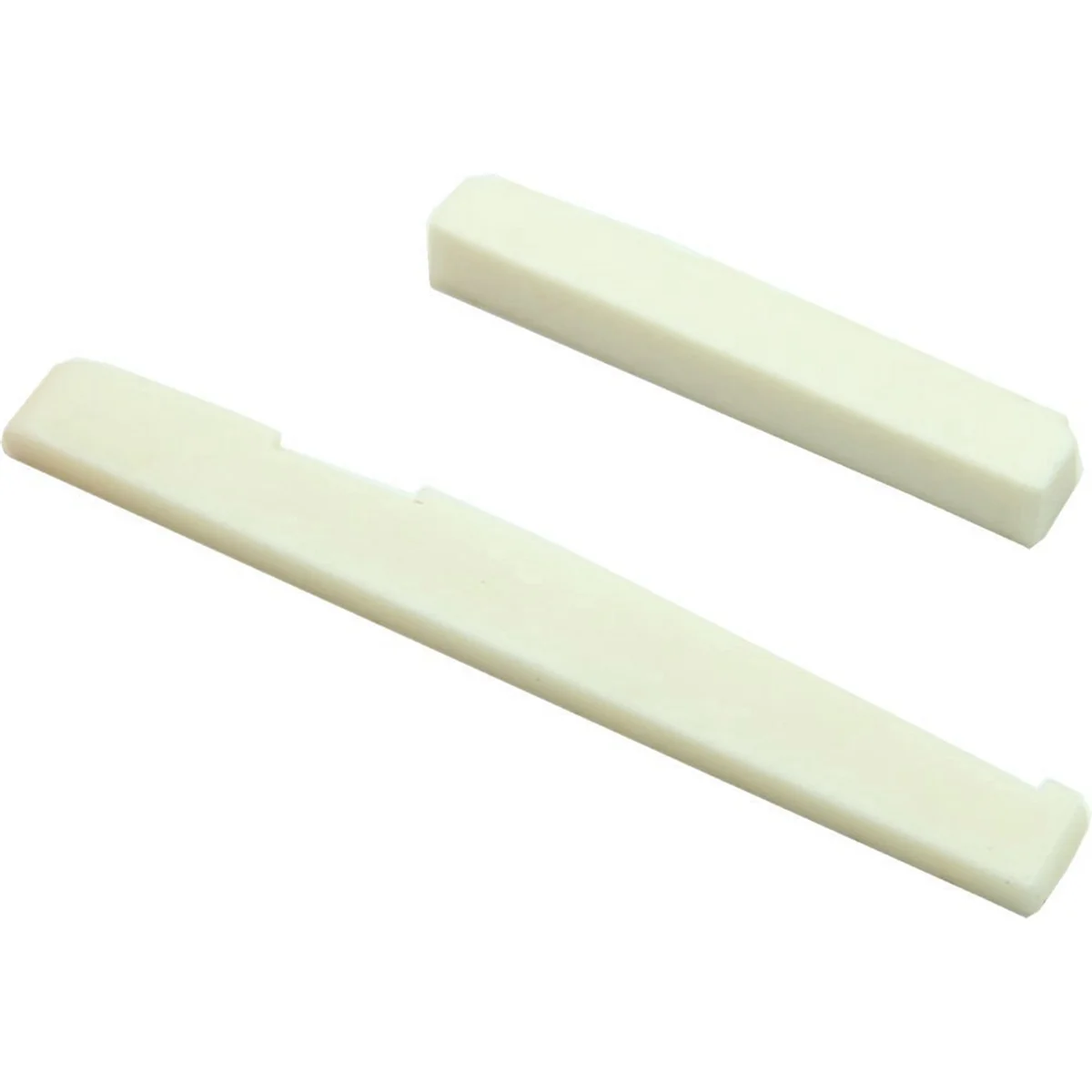 BAAU 10Set Bone Bridge Saddle and Nut for 6 String Acoustic Guitar