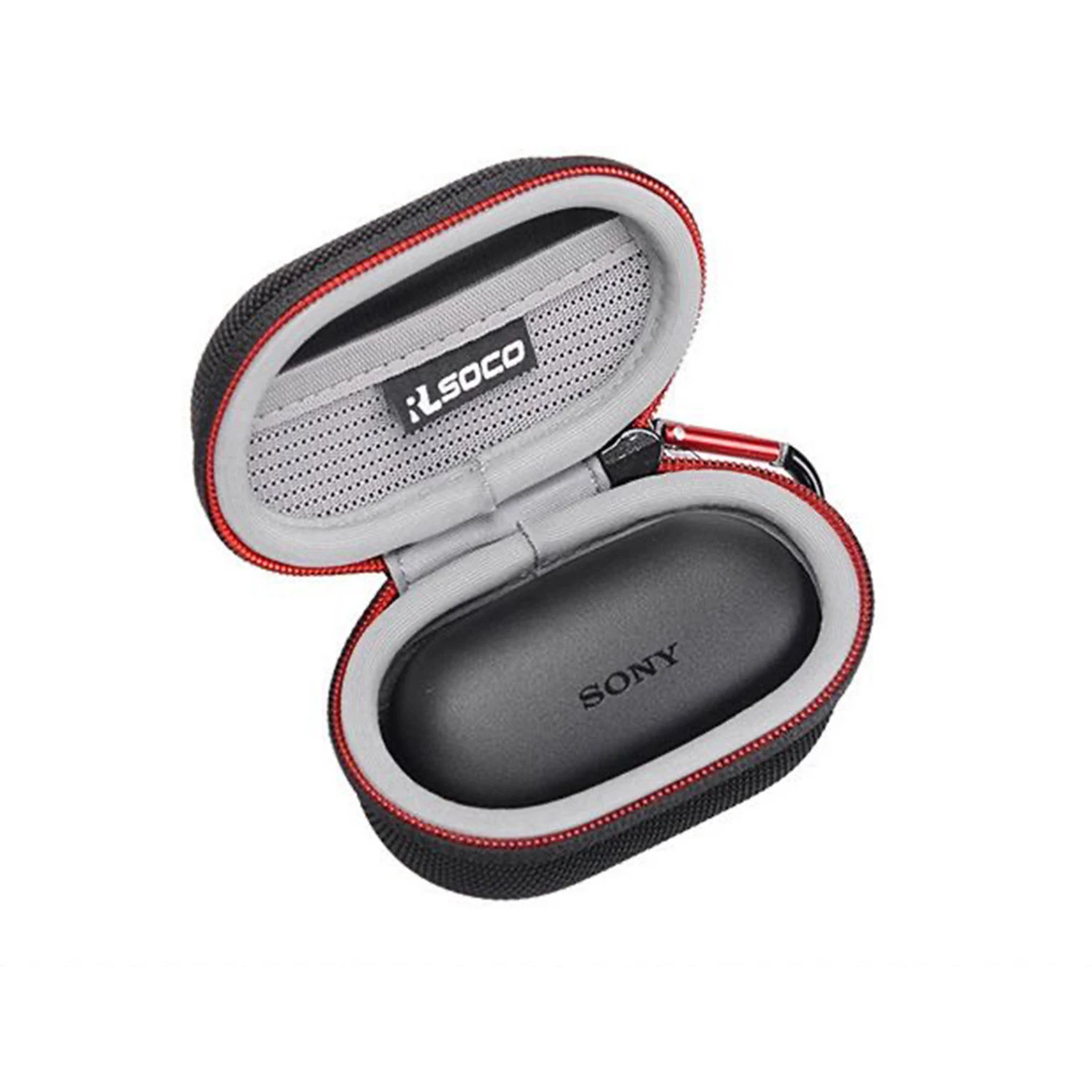Durable Hard Protective Case for Wireless Noise-Canceling Earbud Headphones